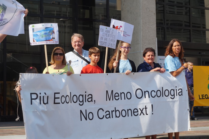 manifestazioni no carbonext