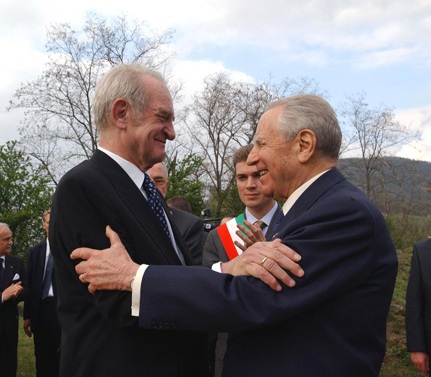 Rau e Ciampi a Marzabotto Rau e Ciampi a Marzabotto