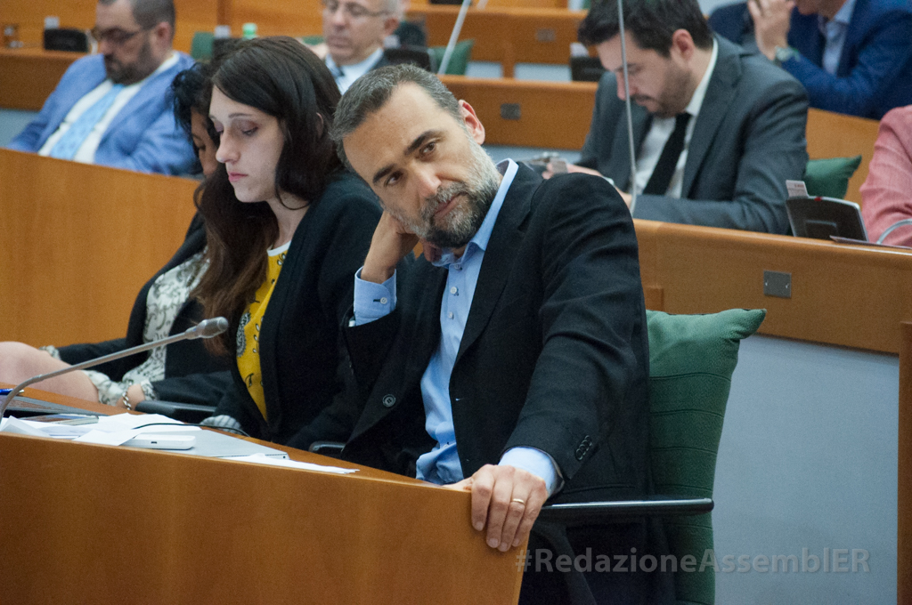 Andrea Bertani e Silvia Piccinini (M5s)