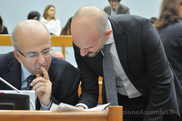 Giuseppe Paruolo e Paolo Calvano (Pd)