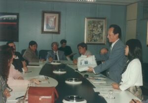 1995-Visita di una delegazione del Vietnam