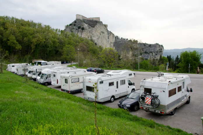area sosta camper villanova san leo (RN)
