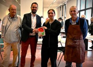 Stefano Vannini Maurizio Fabbri Emma Andrea Marchi Scalpellini Montovolo Fiore del Partigiano 25 aprile 2026